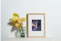 Broderie Diamant <br> Loups Colorés -Atelier Broderie Diamant Broderie Diamant Loups Colores decor atelier broderie diamant