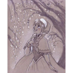 Broderie Diamant <br> Anna De La Reine Des Neiges