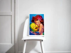 Broderie Diamant <br> Ariel Et Polochon -Atelier Broderie Diamant broderie diamant ariel et polochon decor atelier broderie diamant