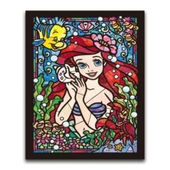 Broderie Diamant Ariel La Petite Sirène