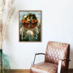 Broderie Diamant Attrape Rêves Indien 7 Broderie Diamant Attrape Rêves Indien -Atelier Broderie Diamant broderie diamant attrape indien decor atelier broderie diamant