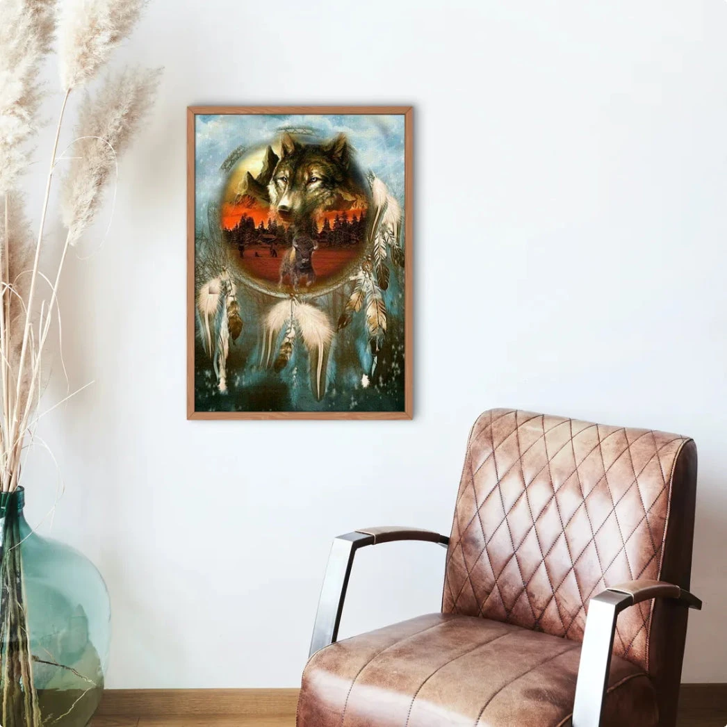 Broderie Diamant Attrape Rêves Indien 5 Broderie Diamant Attrape Rêves Indien – Image 3