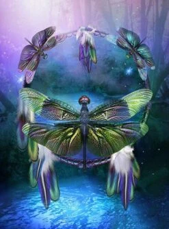 Broderie Diamant <br> Attrape Rêve Apaisant