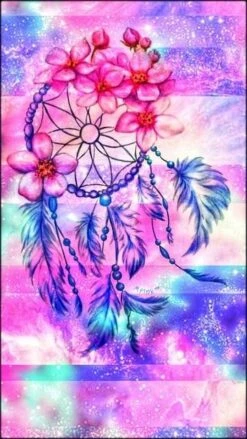 Broderie Diamant <br> Attrape Rêve Flashy