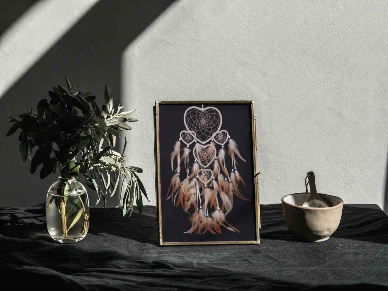 Broderie Diamant <br> Attrape Rêve Nuit Noire 5 Broderie Diamant <br> Attrape Rêve Nuit Noire – Image 3