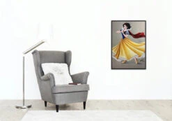 Broderie Diamant <br> Blanche Neige Danse -Atelier Broderie Diamant broderie diamant blanche neige danse decor atelier broderie diamant