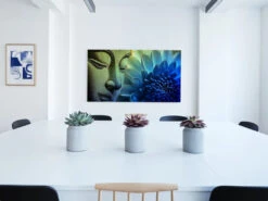 Broderie Diamant <br> Bouddha & Lotus -Atelier Broderie Diamant broderie diamant bouddha lotus decor atelier broderie diamant