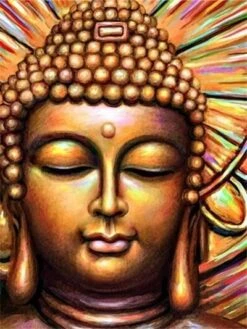 Broderie Diamant <br> Bouddha Antique