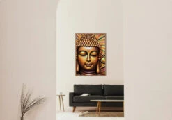 Broderie Diamant <br> Bouddha Antique -Atelier Broderie Diamant broderie diamant bouddha antique decor atelier broderie diamant