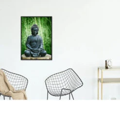 Broderie Diamant <br> Bouddha Apaisé -Atelier Broderie Diamant broderie diamant bouddha apaise decor atelier broderie diamant