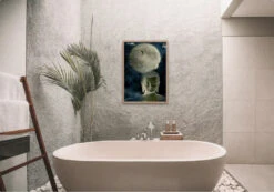 Broderie Diamant <br> Bouddha Au Clair De Lune 6 Broderie Diamant <br> Bouddha Au Clair De Lune -Atelier Broderie Diamant broderie diamant bouddha au clair de lune decor atelier broderie diamant