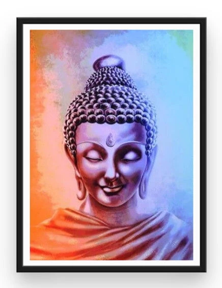 Broderie Diamant <br> Bouddha Couleurs Élémentaires 4 Broderie Diamant <br> Bouddha Couleurs Élémentaires – Image 2