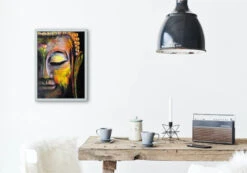 Broderie Diamant <br> Bouddha En Peinture -Atelier Broderie Diamant broderie diamant bouddha en peinture decor atelier broderie diamant