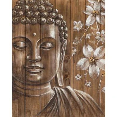 Broderie Diamant <br> Bouddha Fleuri 3 Broderie Diamant <br> Bouddha Fleuri