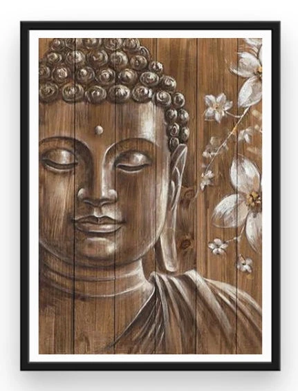 Broderie Diamant <br> Bouddha Fleuri 4 Broderie Diamant <br> Bouddha Fleuri – Image 2