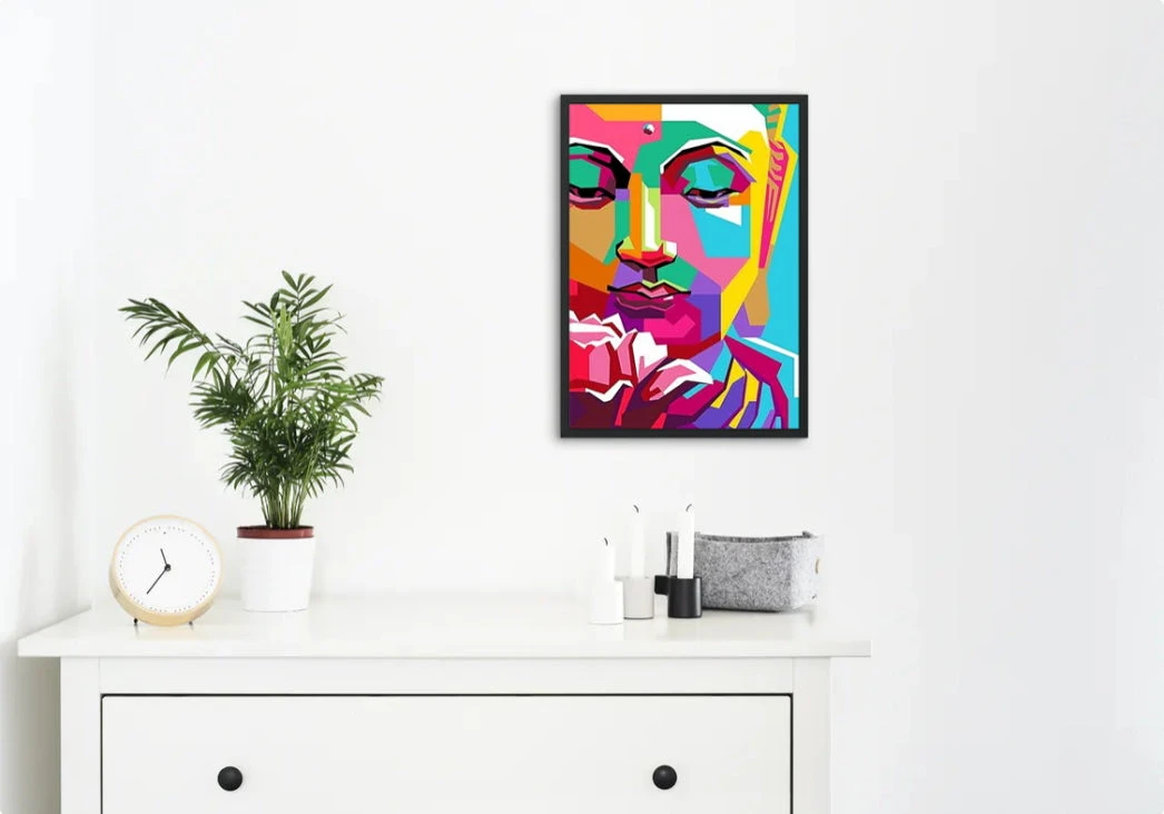 Broderie Diamant <br> Bouddha Pop Art 5 Broderie Diamant <br> Bouddha Pop Art – Image 3