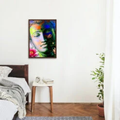 Broderie Diamant <br> Bouddha Portrait 7 Broderie Diamant <br> Bouddha Portrait -Atelier Broderie Diamant broderie diamant bouddha portrait decor atelier broderie diamant