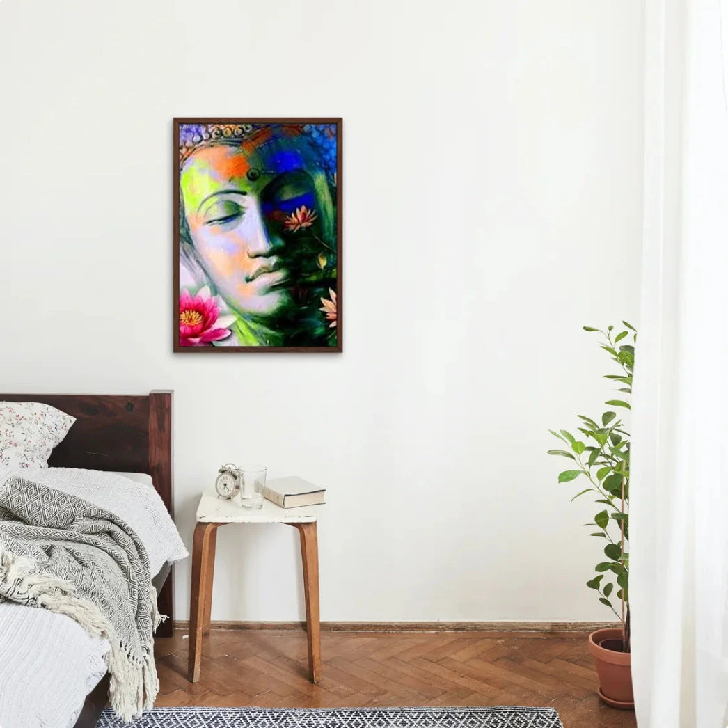 Broderie Diamant <br> Bouddha Portrait 5 Broderie Diamant <br> Bouddha Portrait – Image 3