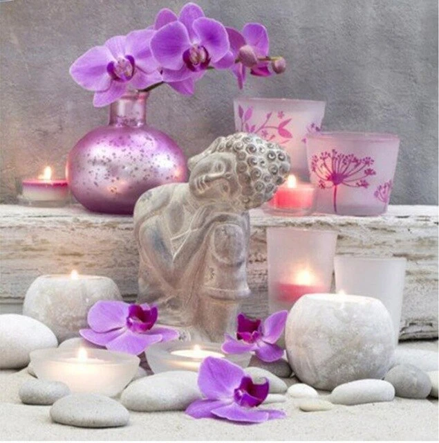 Broderie Diamant <br> Bouddha Zenitude 3 Broderie Diamant <br> Bouddha Zenitude