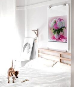 Broderie Diamant Bouquet De Pivoines -Atelier Broderie Diamant broderie diamant bouquet de pivoines decor atelier broderie diamant