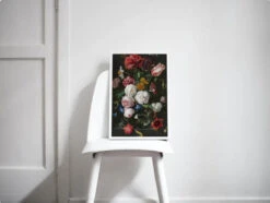 Broderie Diamant <br> Bouquet Garni De Fleurs -Atelier Broderie Diamant broderie diamant bouquet garni de fleurs decor atelier broderie diamant