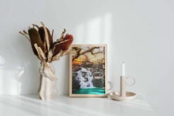 Broderie Diamant <br> Cascade Et Couché De Soleil -Atelier Broderie Diamant broderie diamant cascade et couche de soleil decor atelier broderie diamant