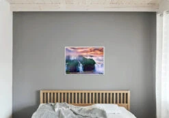 Broderie Diamant <br> Cascades D'Iguazú -Atelier Broderie Diamant broderie diamant cascade et jungle decor atelier broderie diamant