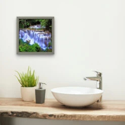 Broderie Diamant <br> Cascade Ushuaia 7 Broderie Diamant <br> Cascade Ushuaia -Atelier Broderie Diamant broderie diamant cascade ushuaia decor atelier broderie diamant