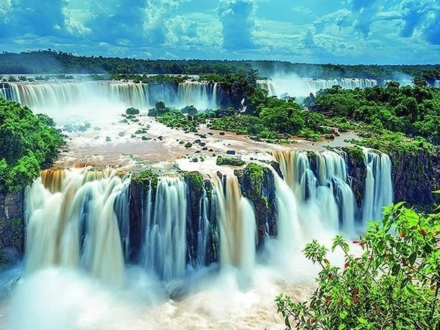 Broderie Diamant <br> Cascades Du Brésil 3 Broderie Diamant <br> Cascades Du Brésil