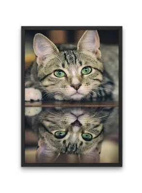 Broderie Diamant <br> Chat Aux Yeux Verts 4 Broderie Diamant <br> Chat Aux Yeux Verts – Image 2