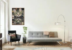 Broderie Diamant <br> Chat Aux Yeux Verts 7 Broderie Diamant <br> Chat Aux Yeux Verts -Atelier Broderie Diamant broderie diamant chat aux yeux verts decor atelier broderie diamant