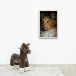 Broderie Diamant <br> Chat Double Visage -Atelier Broderie Diamant broderie diamant chat double visage decor atelier broderie diamant