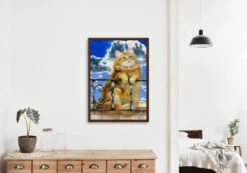 Broderie Diamant <br> Chat Rayonnant -Atelier Broderie Diamant broderie diamant chat rayonnant decor atelier broderie diamant