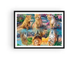 Broderie Diamant <br> Chatons Et Avenir -Atelier Broderie Diamant broderie diamant chatons et avenir cadre atelier broderie diamant