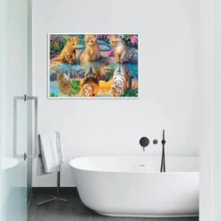 Broderie Diamant <br> Chatons Et Avenir -Atelier Broderie Diamant broderie diamant chatons et avenir decor atelier broderie diamant