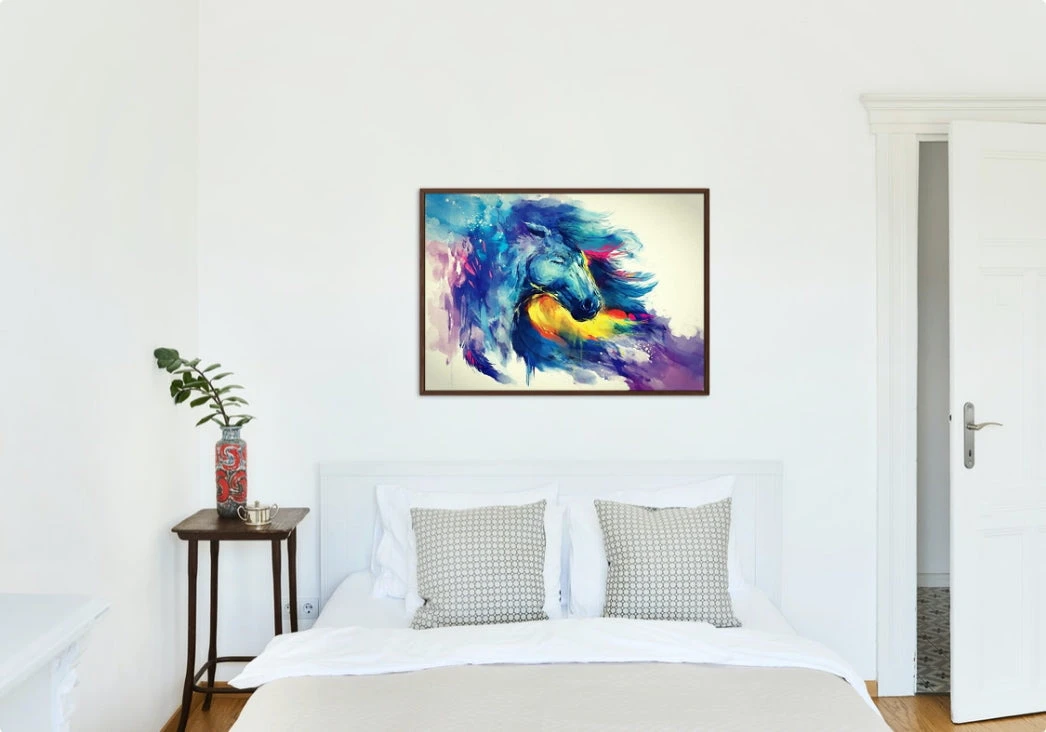 Broderie Diamant <br> Cheval Coloré – Image 3