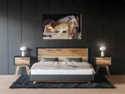 Broderie Diamant <br> Chevaux Et Chaton -Atelier Broderie Diamant broderie diamant chevaux et chaton decor atelier broderie diamant