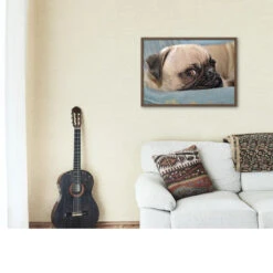 Broderie Diamant <br> Chien Carlin 7 Broderie Diamant <br> Chien Carlin -Atelier Broderie Diamant broderie diamant chien carlin decor atelier broderie diamant