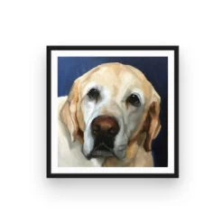 Broderie Diamant <br> Chien Labrador -Atelier Broderie Diamant broderie diamant chien labrador cadre atelier broderie diamant