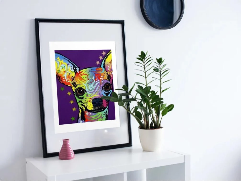 Broderie Diamant <br> Chihuahua Étoilé 5 Broderie Diamant <br> Chihuahua Étoilé – Image 3