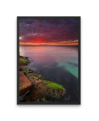 Broderie Diamant <br> Coucher De Soleil Rouge Feu 4 Broderie Diamant <br> Coucher De Soleil Rouge Feu – Image 2