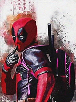 Broderie Diamant <br> Deadpool