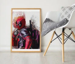 Broderie Diamant <br> Deadpool -Atelier Broderie Diamant broderie diamant deadpool decor atelier broderie diamant