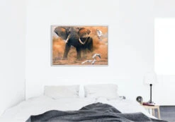 Broderie Diamant <br> Éléphant Et Oiseaux 7 Broderie Diamant <br> Éléphant Et Oiseaux -Atelier Broderie Diamant broderie diamant elephant et oiseaux decor atelier broderie diamant