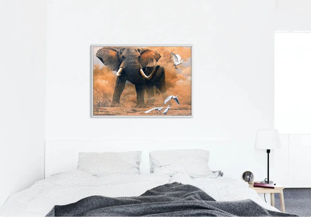 Broderie Diamant <br> Éléphant Et Oiseaux 5 Broderie Diamant <br> Éléphant Et Oiseaux – Image 3