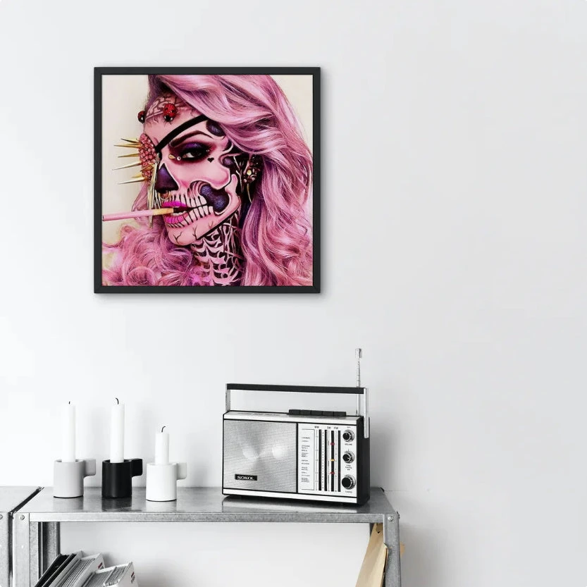 Broderie Diamant <br> Femme Skull 5 Broderie Diamant <br> Femme Skull – Image 3