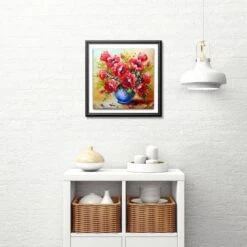 Broderie Diamant Anémone Rouge 7 Broderie Diamant Anémone Rouge -Atelier Broderie Diamant broderie diamant fleur anemone rouge 40b72486 c6a7 4597 8740 ef97ffab5f09