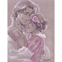 Broderie Diamant <br> Flynn Et Raiponce