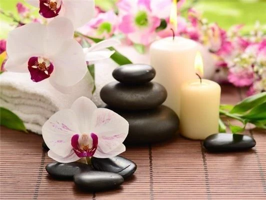 Broderie Diamant <br> Galets Et Bougies Zen 3 Broderie Diamant <br> Galets Et Bougies Zen