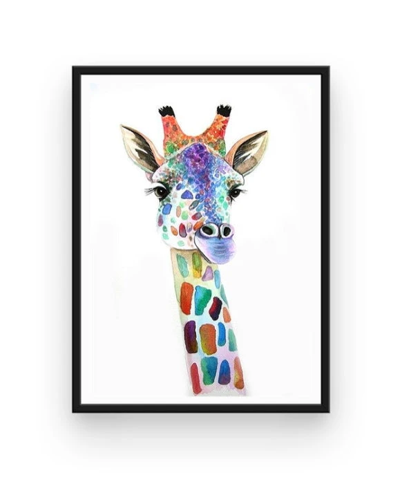Broderie Diamant <br> Girafe Artistique 4 Broderie Diamant <br> Girafe Artistique – Image 2